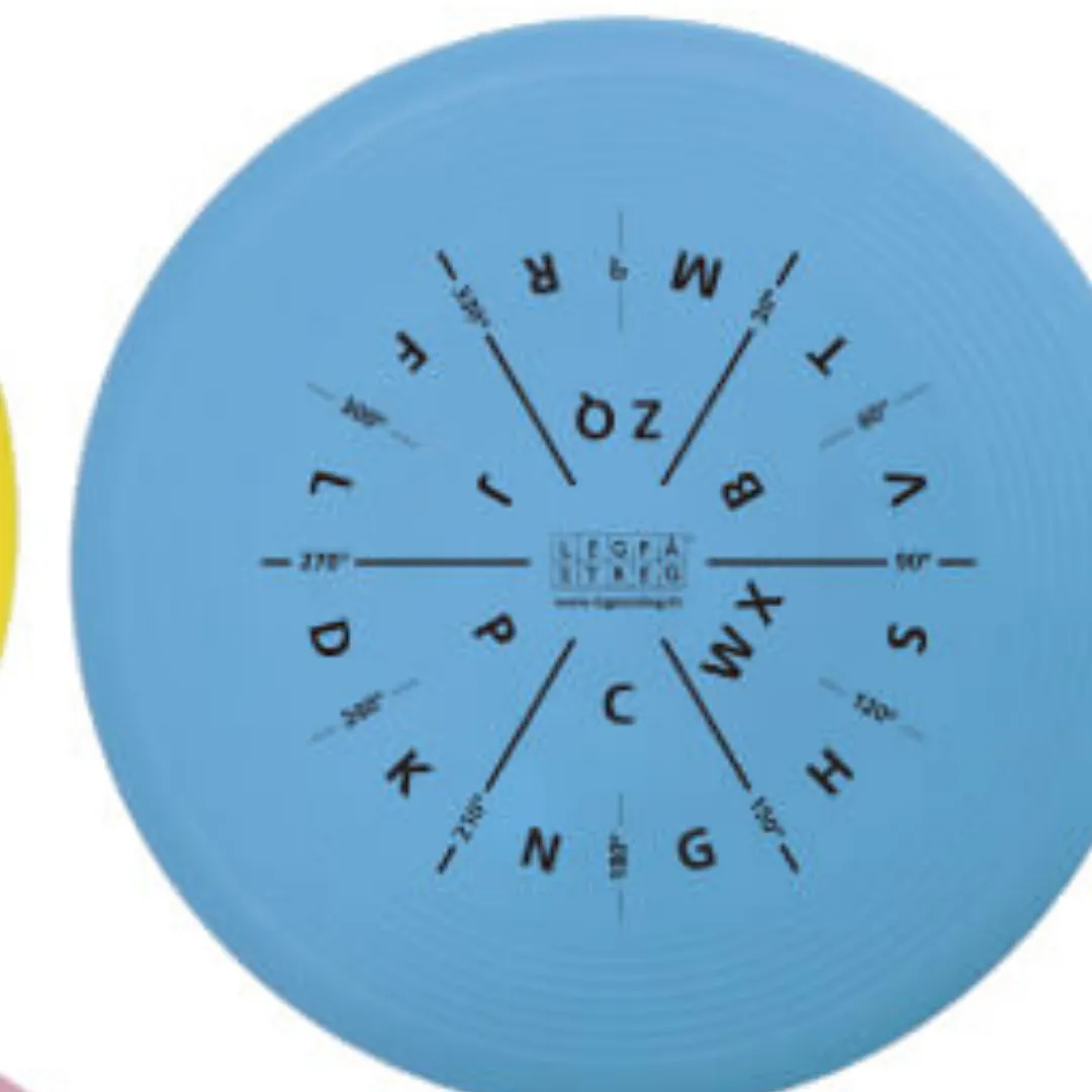 Leg på streg frisbee