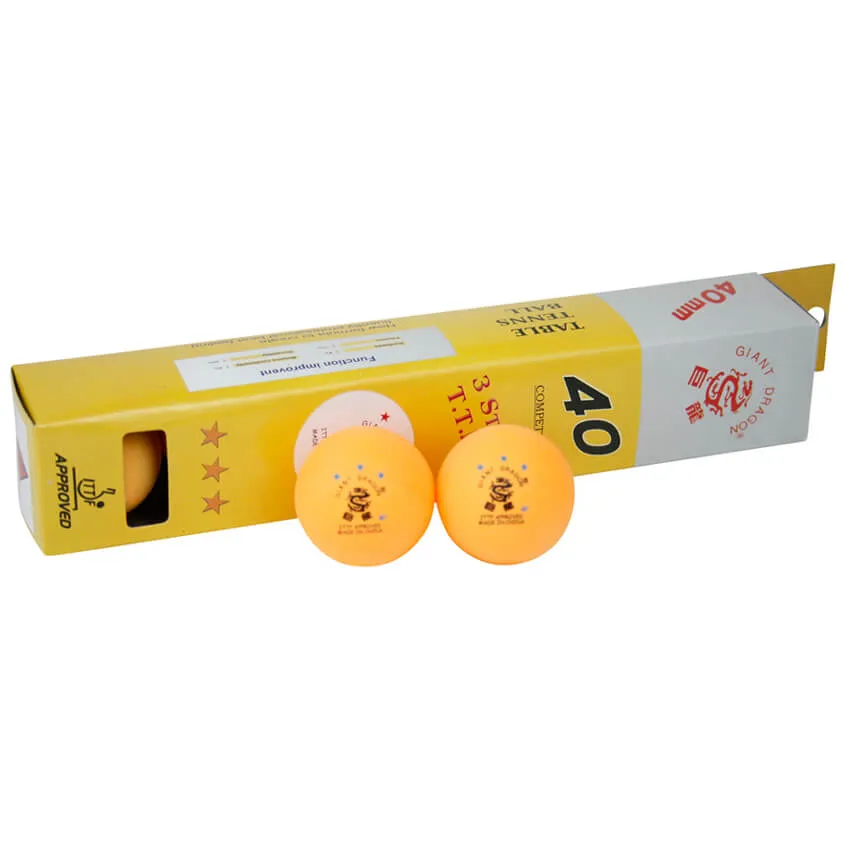 Giant Dragon ITTF 3* Bordtennisbolde