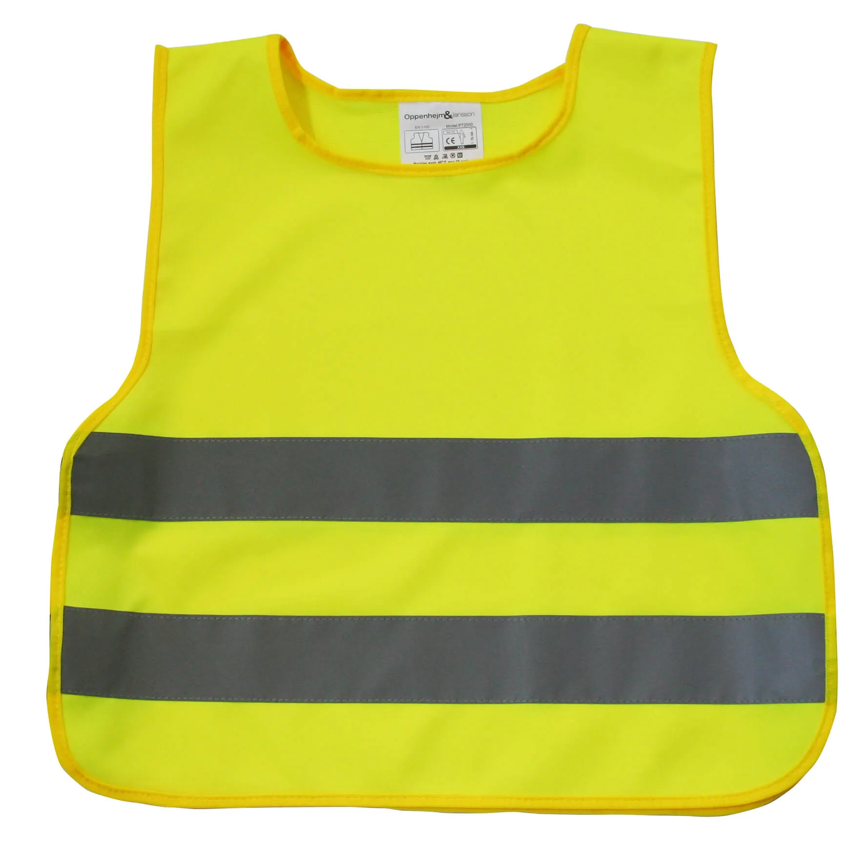 Refleksvest Gul XXS