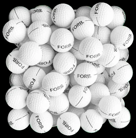 Forb driving Range golfbolde - 100 stk.