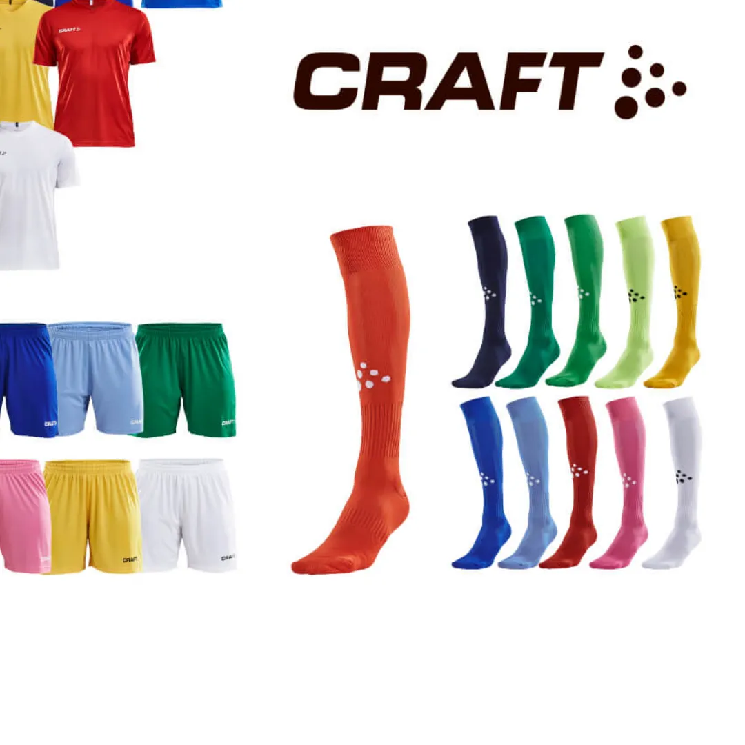 Craft squad solid holdsæt, fodbold – Junior