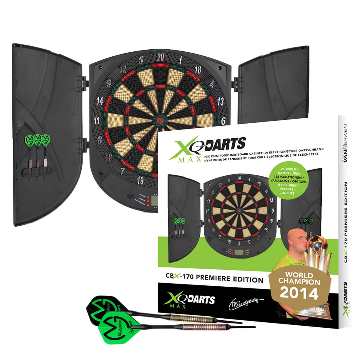 XQ Darts elektronisk dartskive