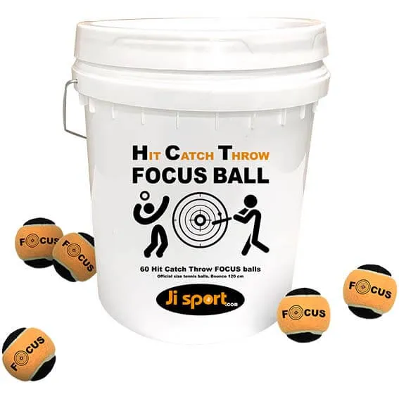 Fokus tennisbolde spand med 60 bolde