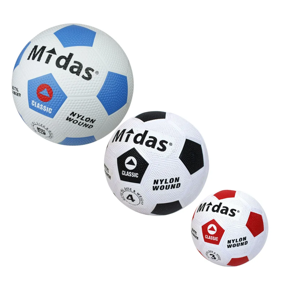 Midas Classic, gummi fodbold