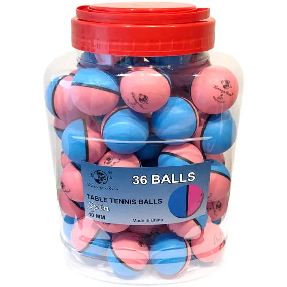 Huang Shan Bordtennisbolde, 2 farvet
