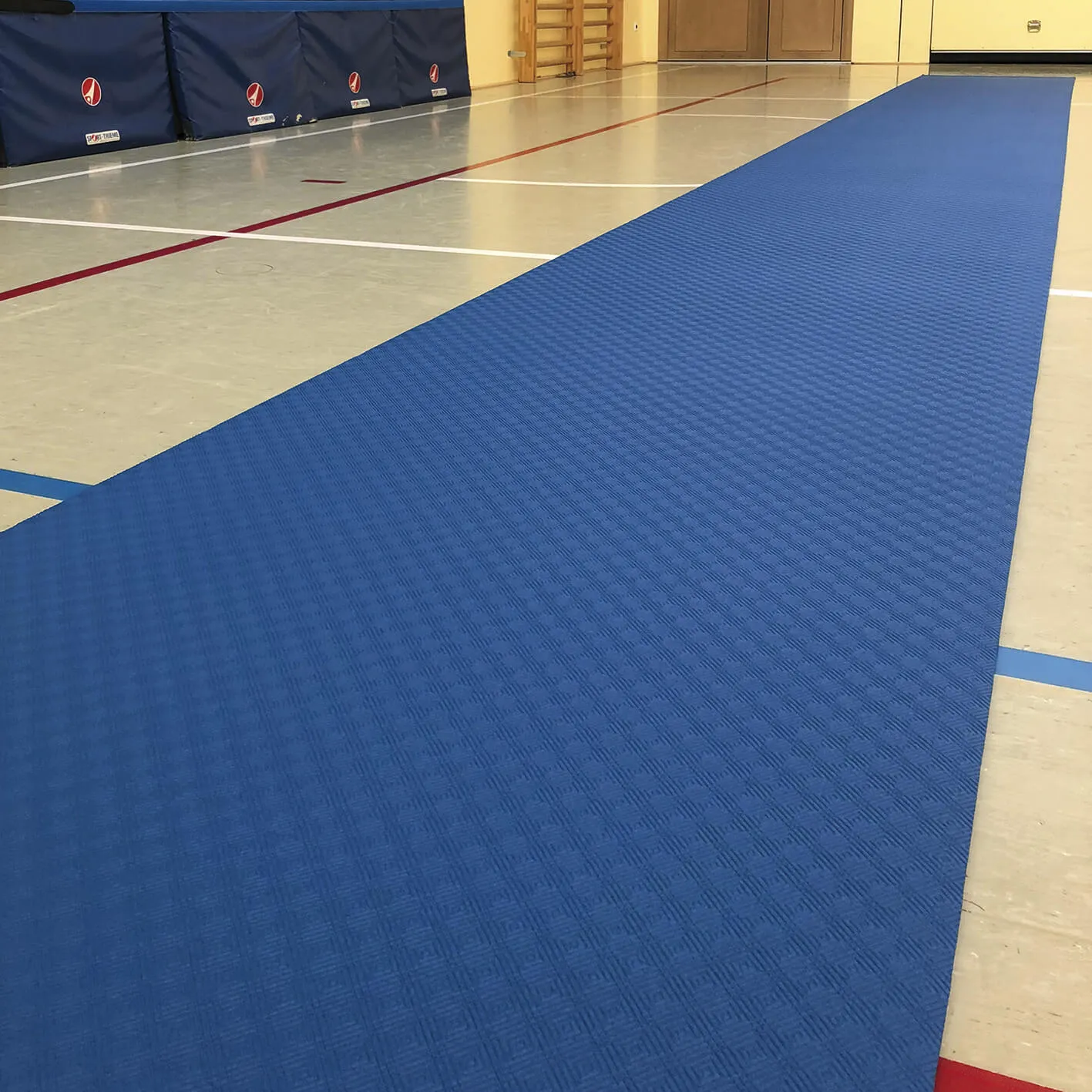 Cross-over gymnastikk rullematte