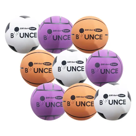 Bounceball pakke 9 stk