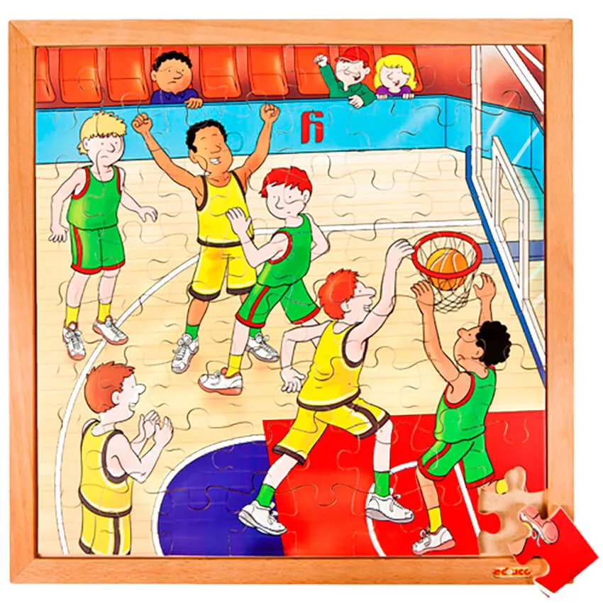 Puslespill - Basketball