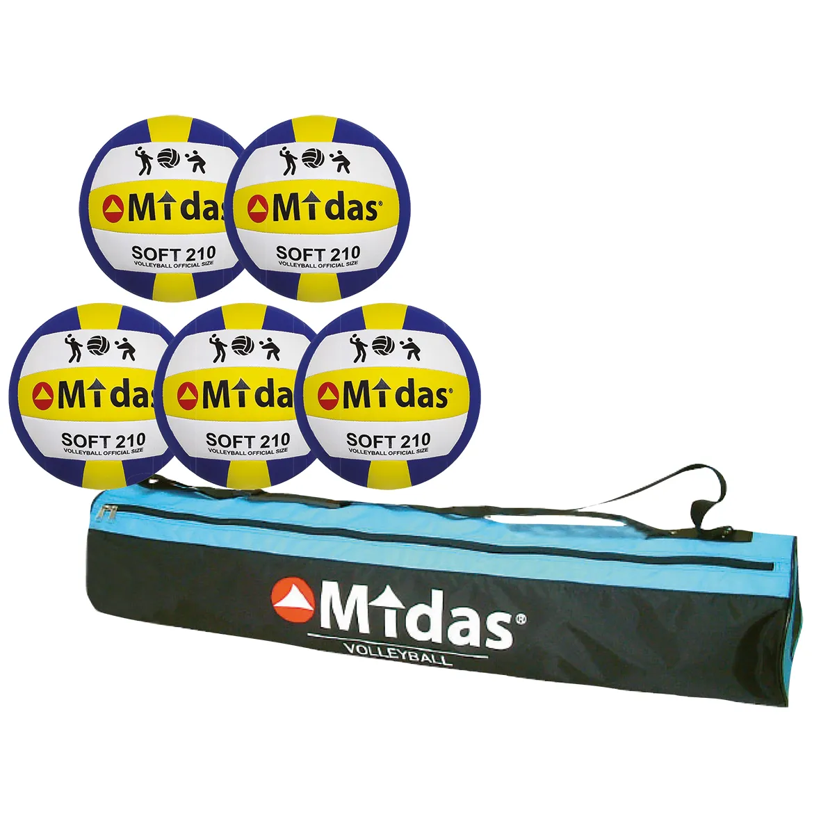 Midas Soft 210 Volleyballpakke