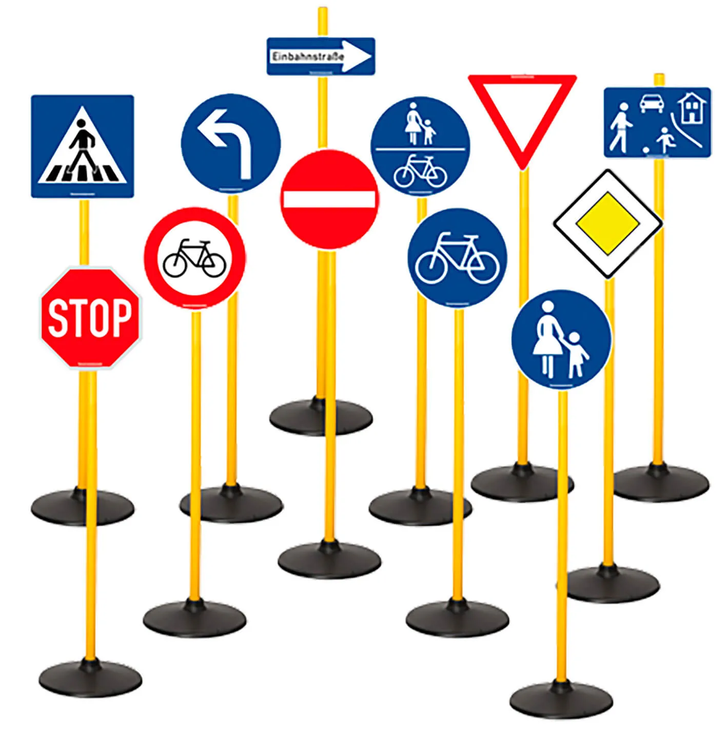 Trafikksett for lek og trening