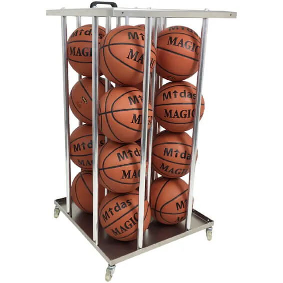 Basketball ballvogn m/hjul
