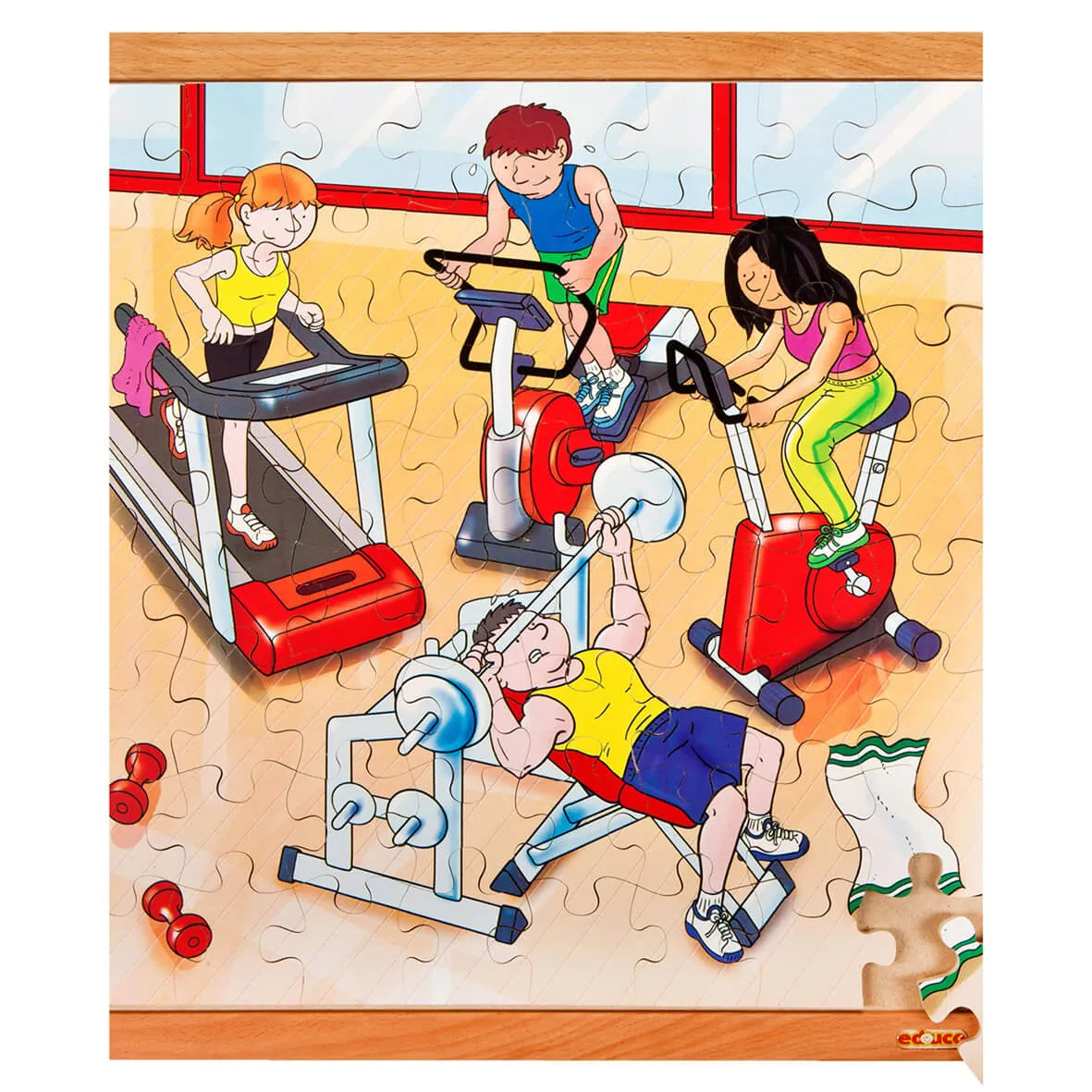 Puslespill - Fitness