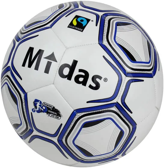 10 stk. Midas Diamond fotballer