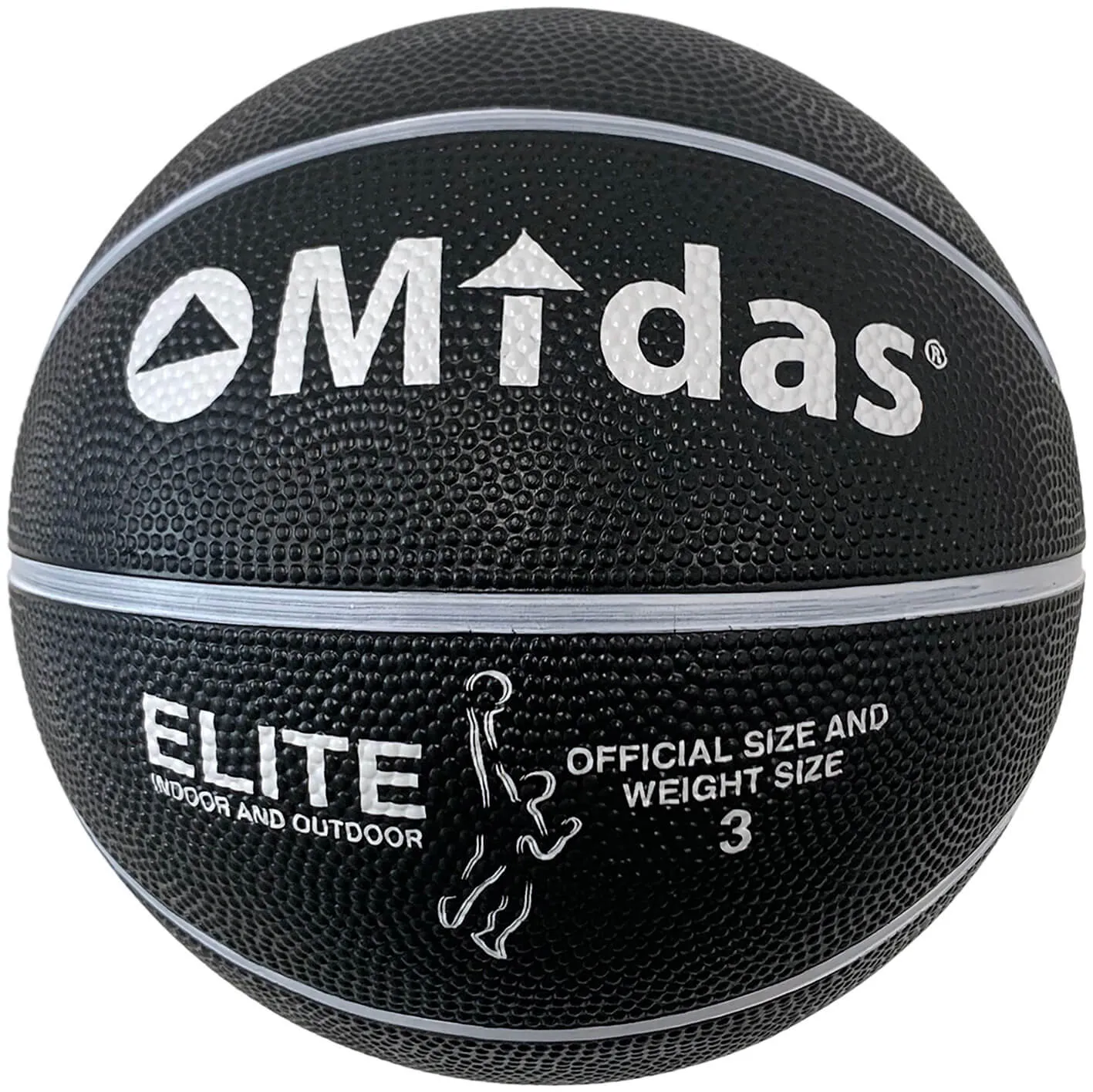 Midas Elite basketball - svart