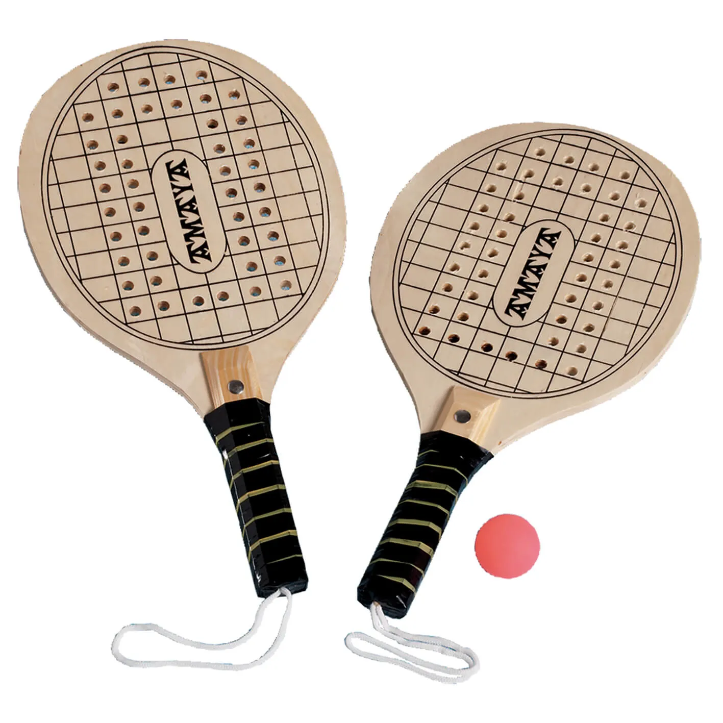 Badeball, racketer+ball