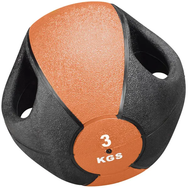 Medisinball m/håndtak 3 kg