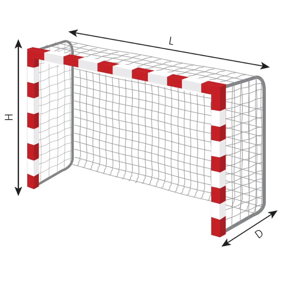 Håndballnett -300 x 200 cm Håndballnett -300 x 200 cm