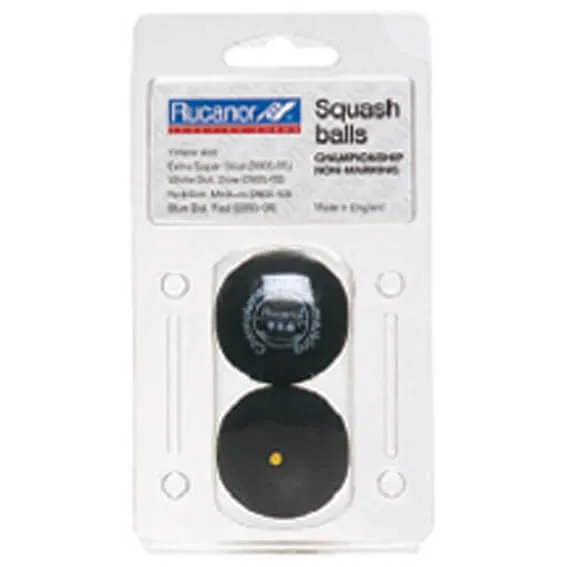 Squashbollar 2 stk. Gula