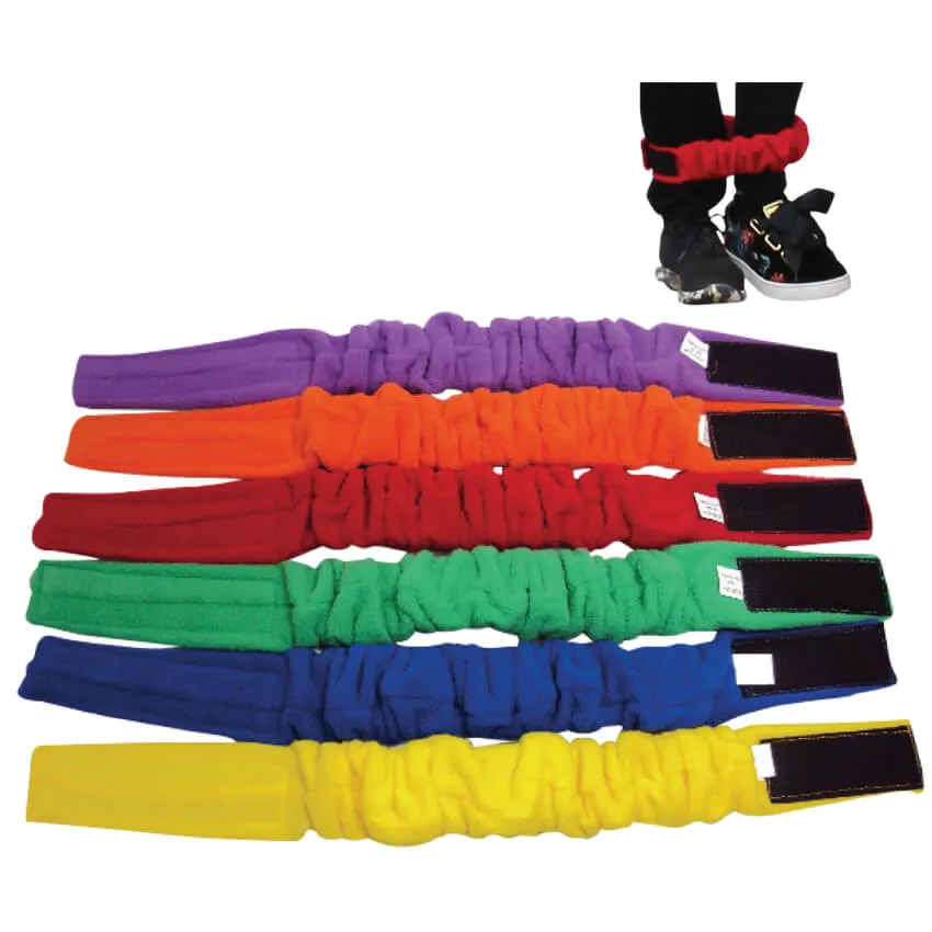 Regnbåge ankel/benbands paket
