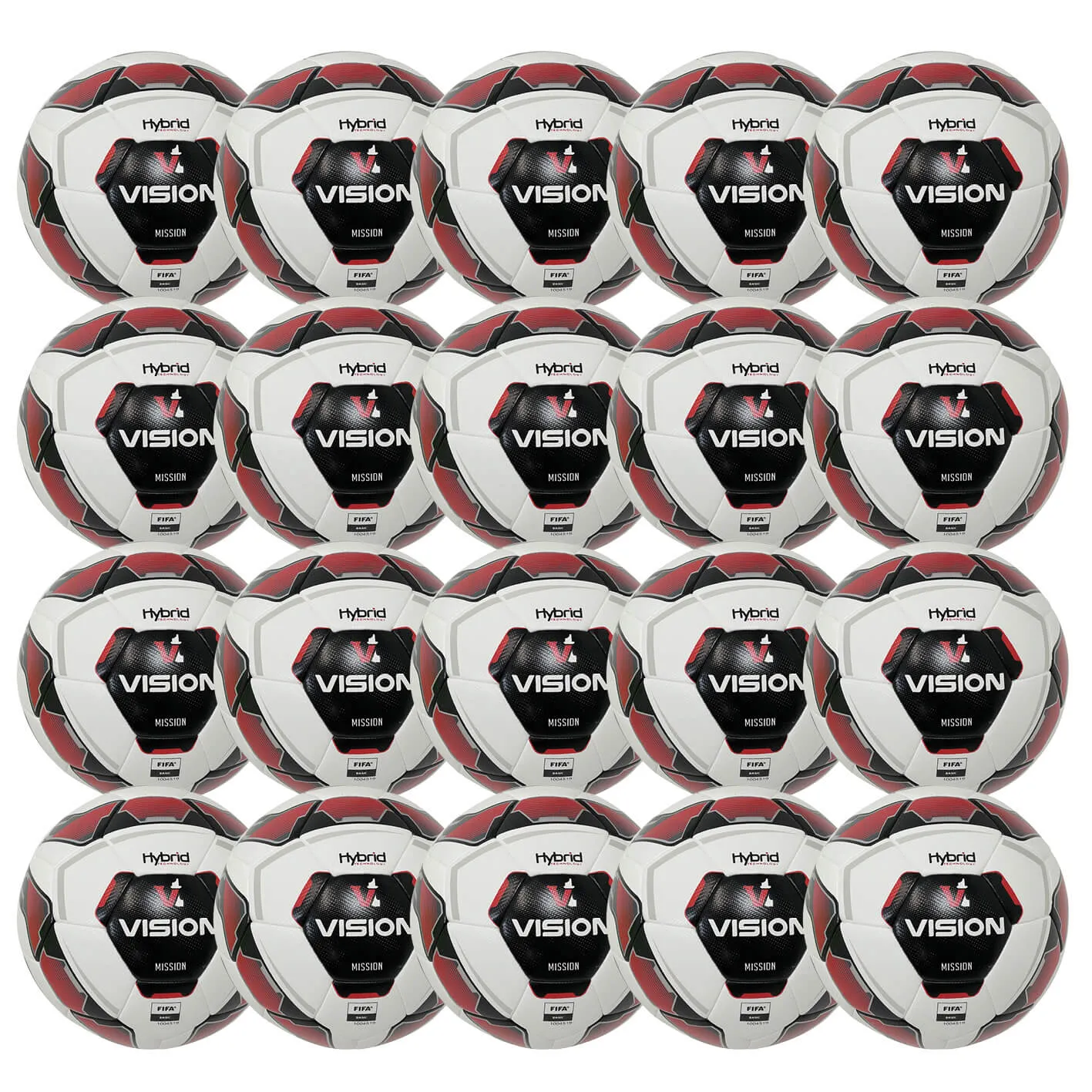 Vision FIFA Mission fotbollpaket 20 st