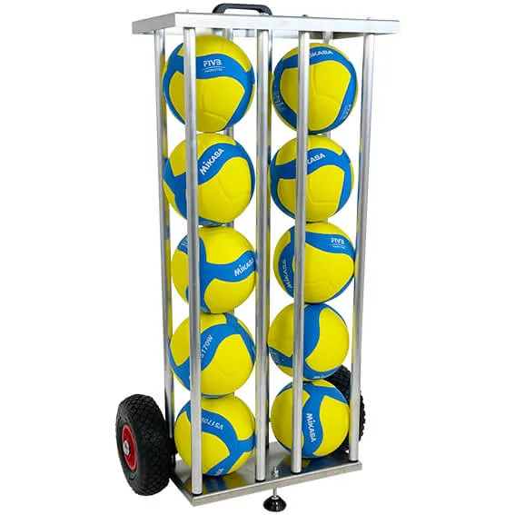 Volleyball Bollvagnspaket med 10 bollar