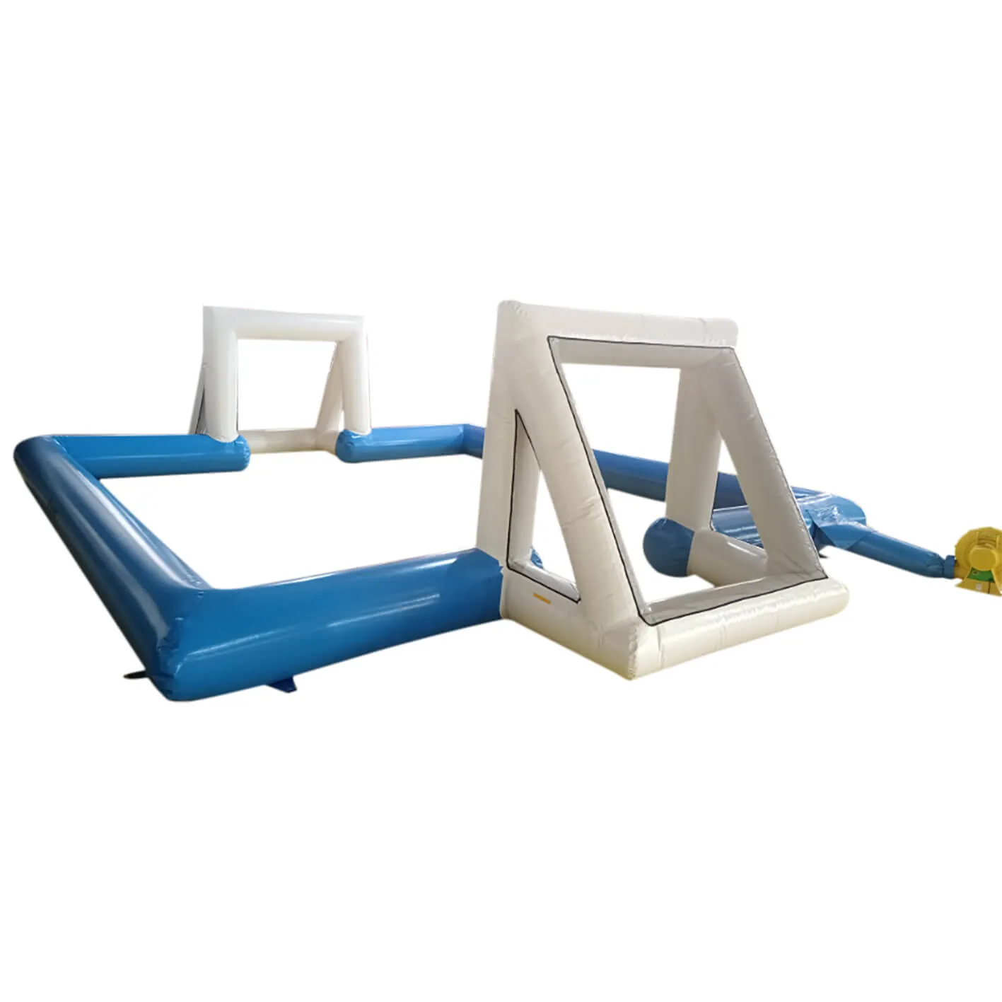 Uppblåsbar mini fotbollbana