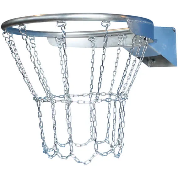 Basketbollkorg med stålnät