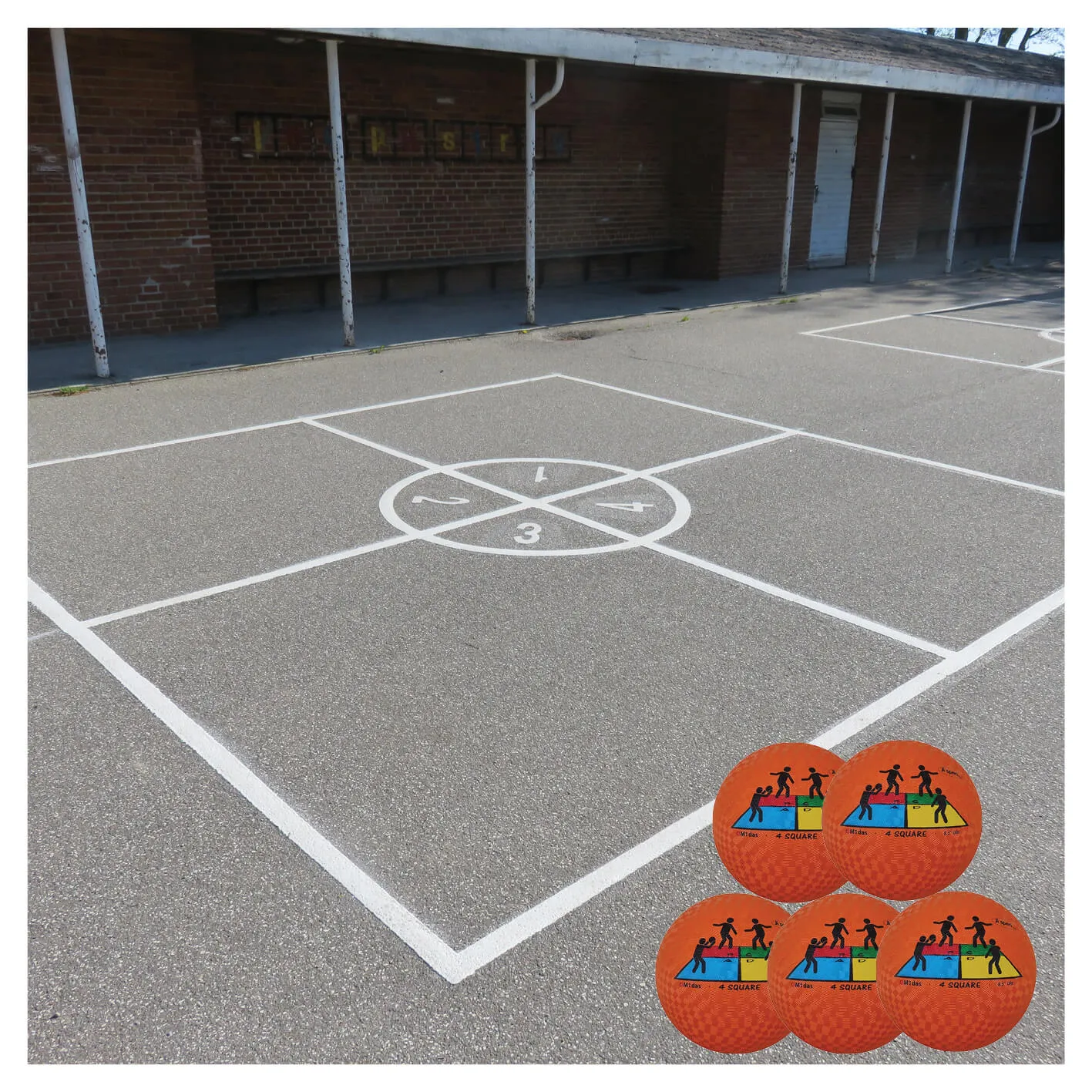 Squareball-bana - Officiell
