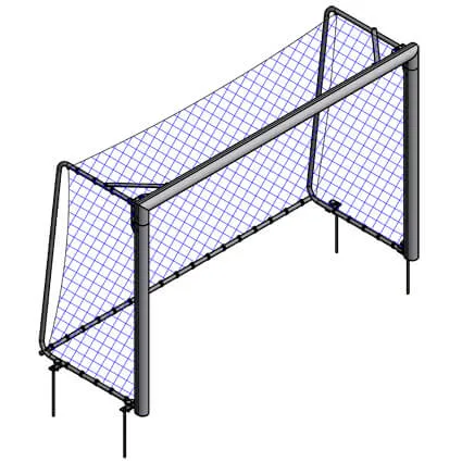 Mini fodboldmål 3 x 2 m