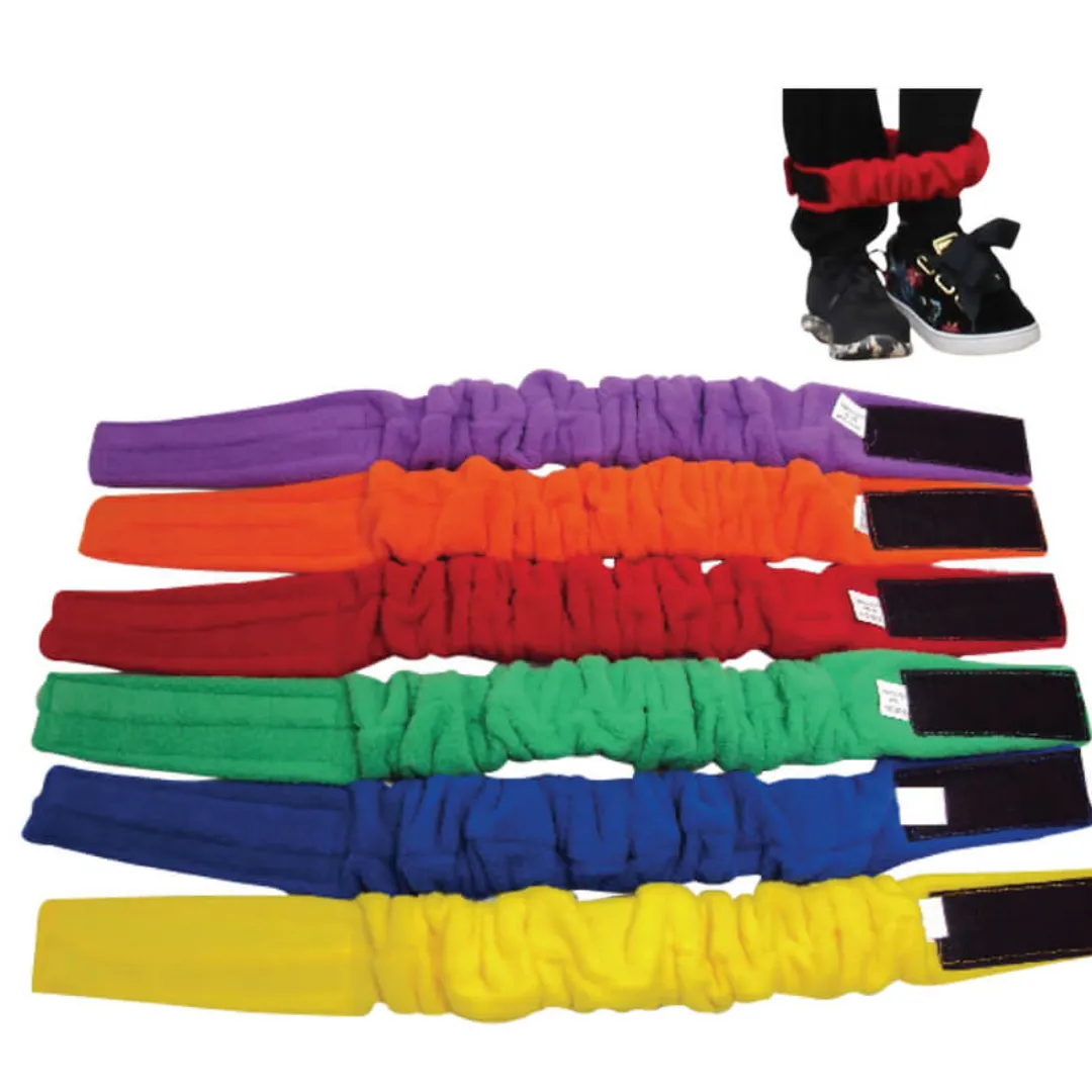 Regnbåge ankel/benbands paket