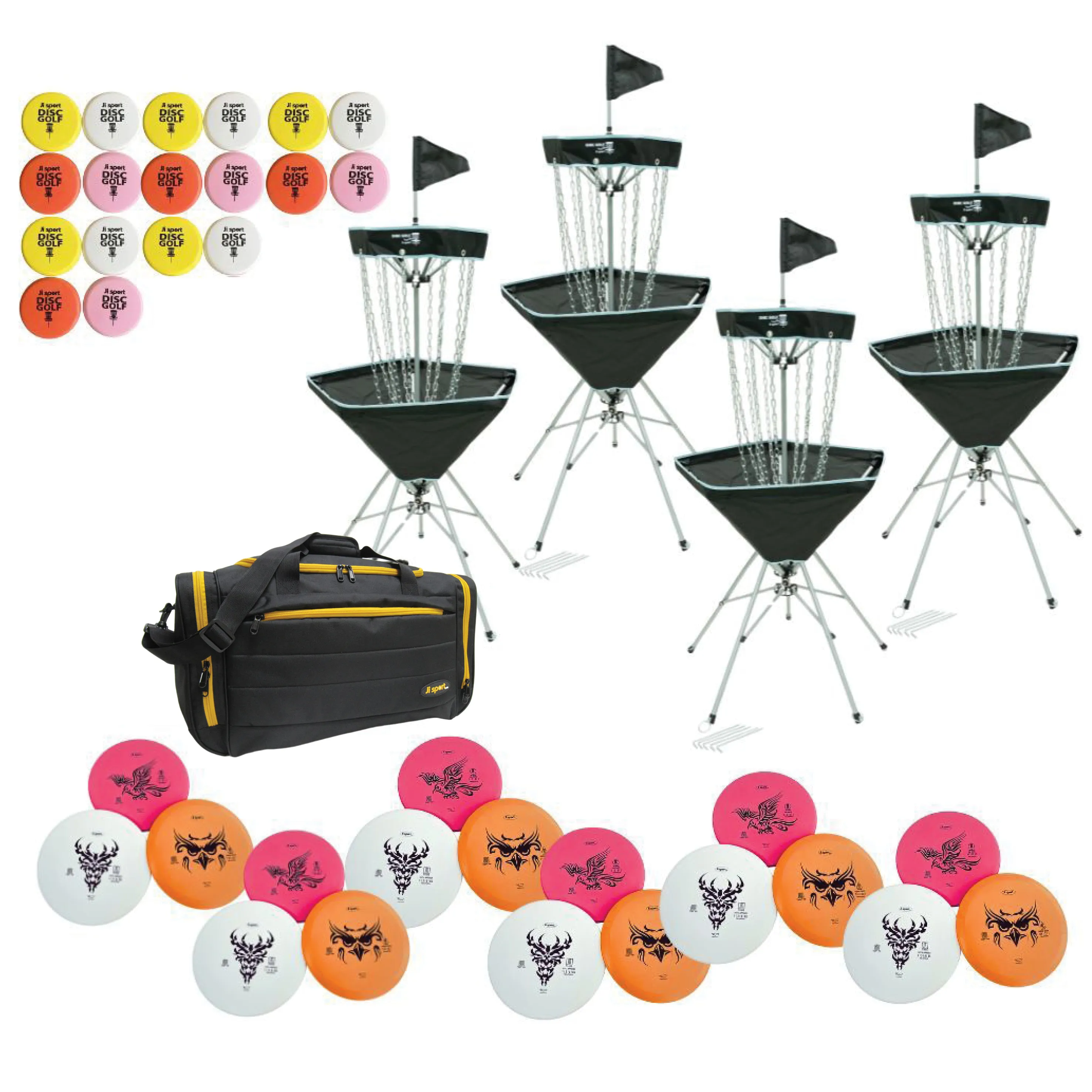 Foldbar disc golf pakke