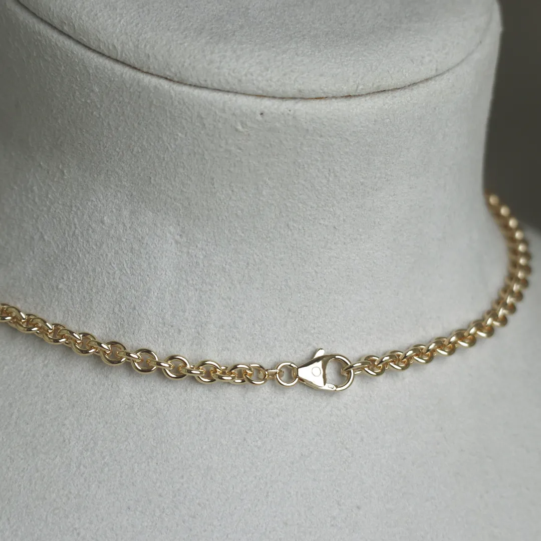 BNH Anker Rund Kæder 14 kt guld 1,2 mm