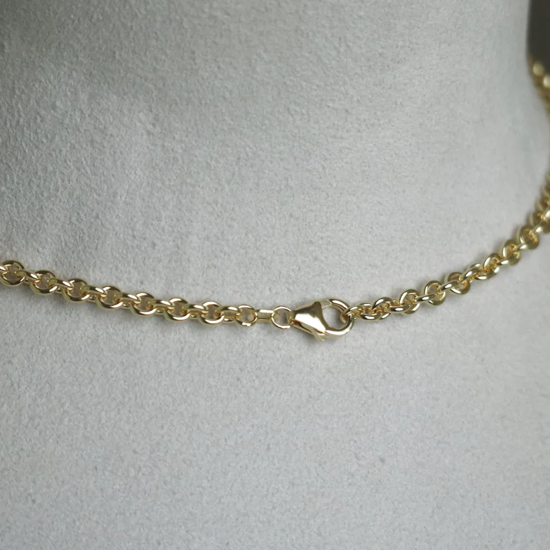 BNH Anker Rund Kæder 14 kt guld 1,0 mm