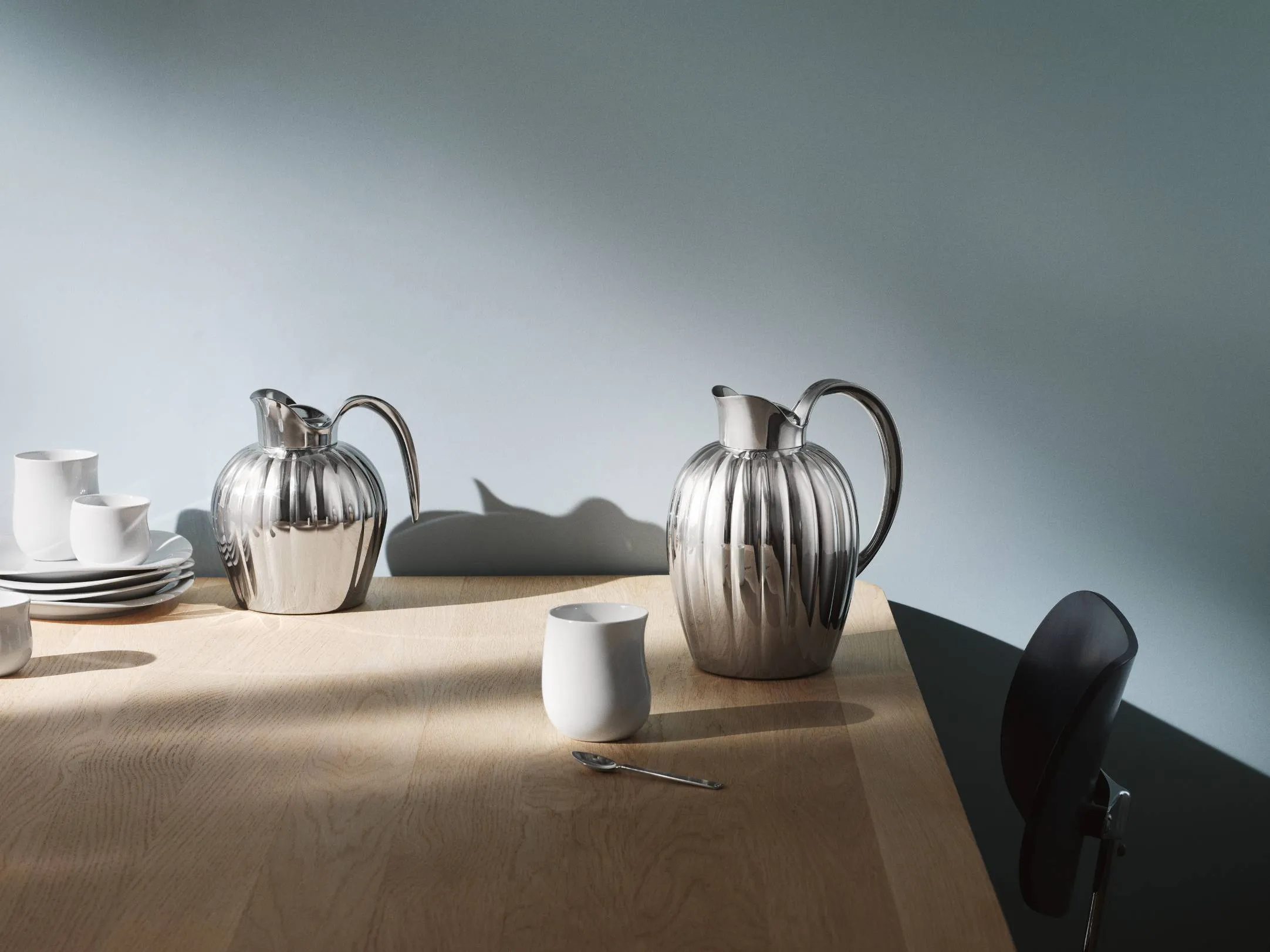 Georg Jensen Bernadotte Termokande 1L Stål 10019755
