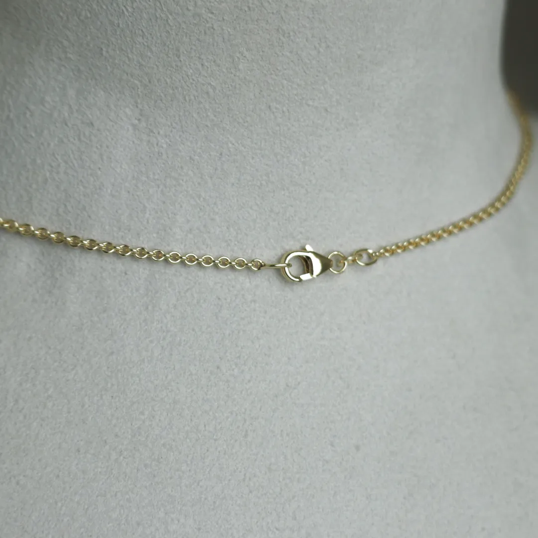 BNH Anker Rund Kæder 8 kt guld 0,5 mm