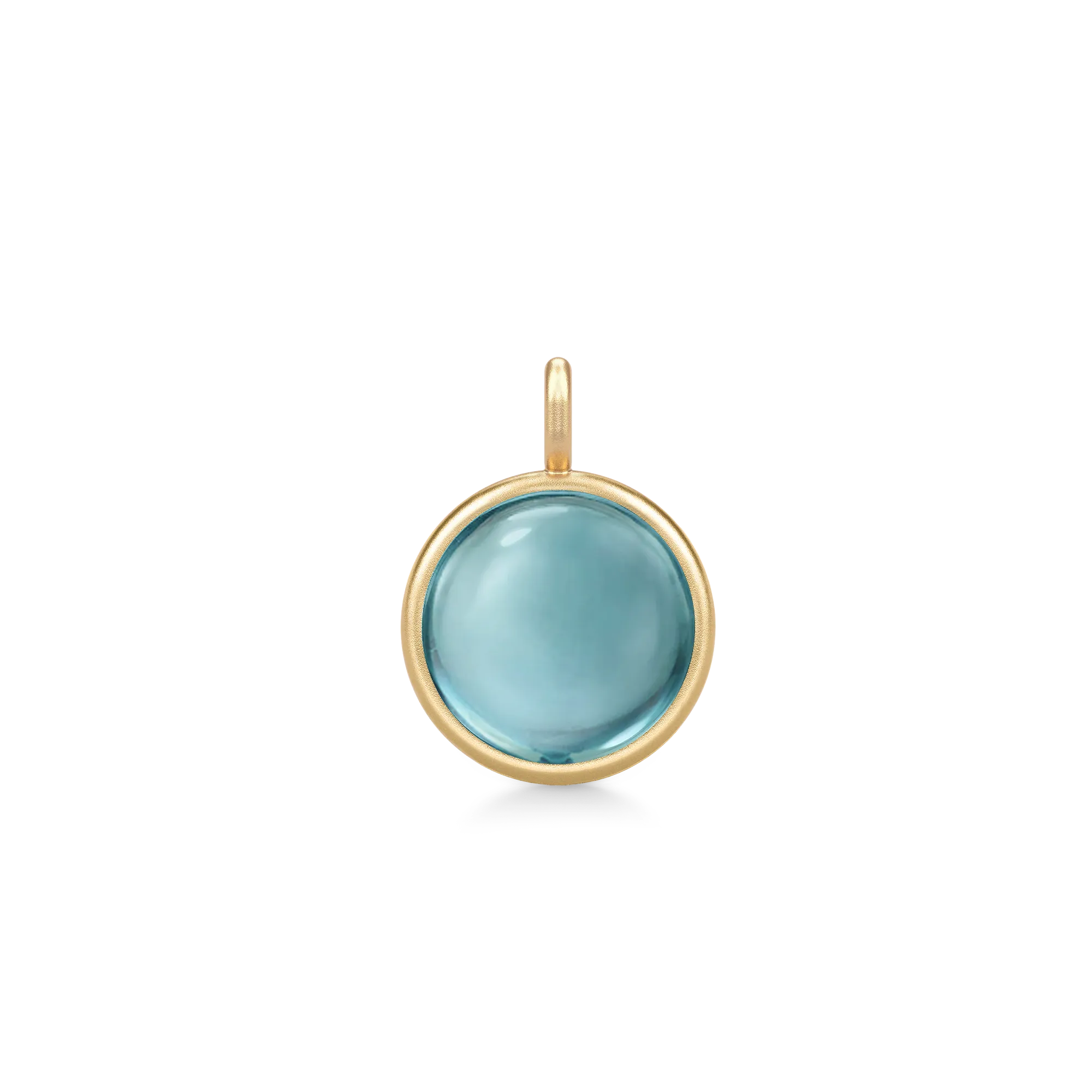 Julie Sandlau Prime Vedhæng Aqua Blue Quartz YG14-PD363AQBLUQ