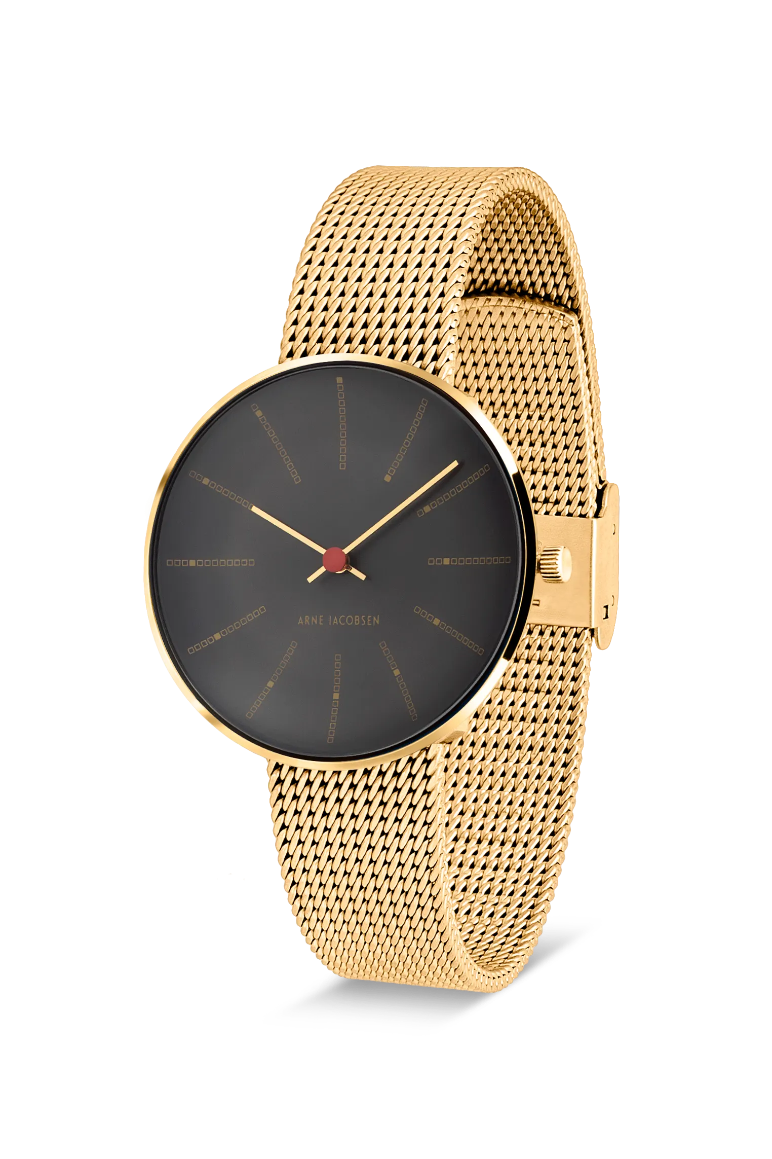 Arne Jacobsen Bankers Porsgrunn Grey 34mm 53109-1609