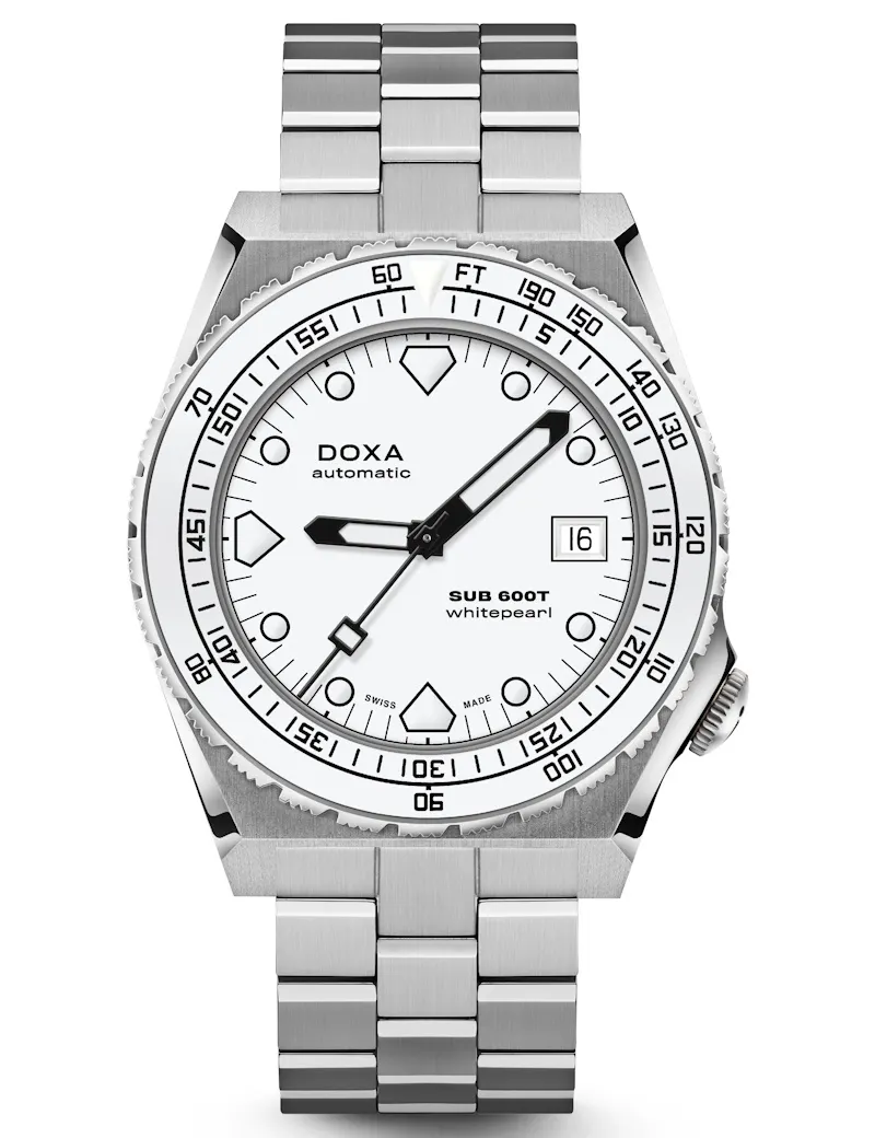 DOXA Sub 600T Whitepearl 861.10.011.10