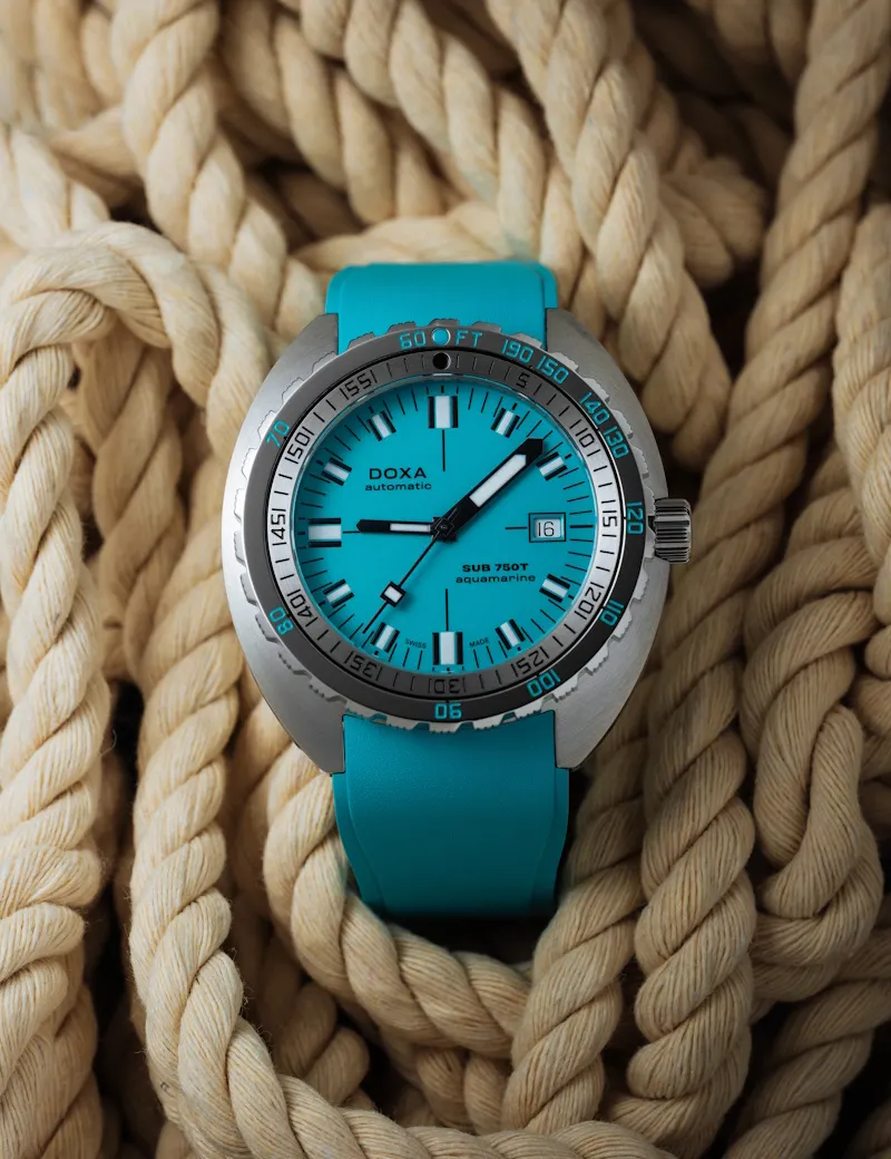 DOXA Sub 750T Aquamarine 825.10.241.25