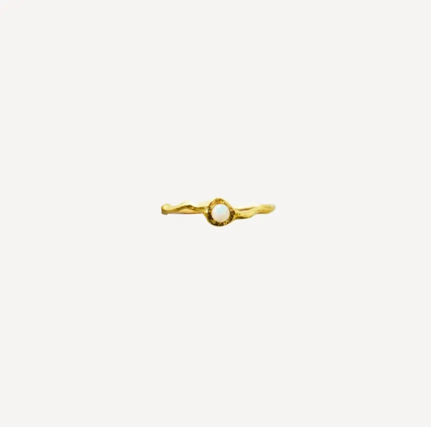 Elhanati Iman Petite Opal Ring ELH/SO/MI1005