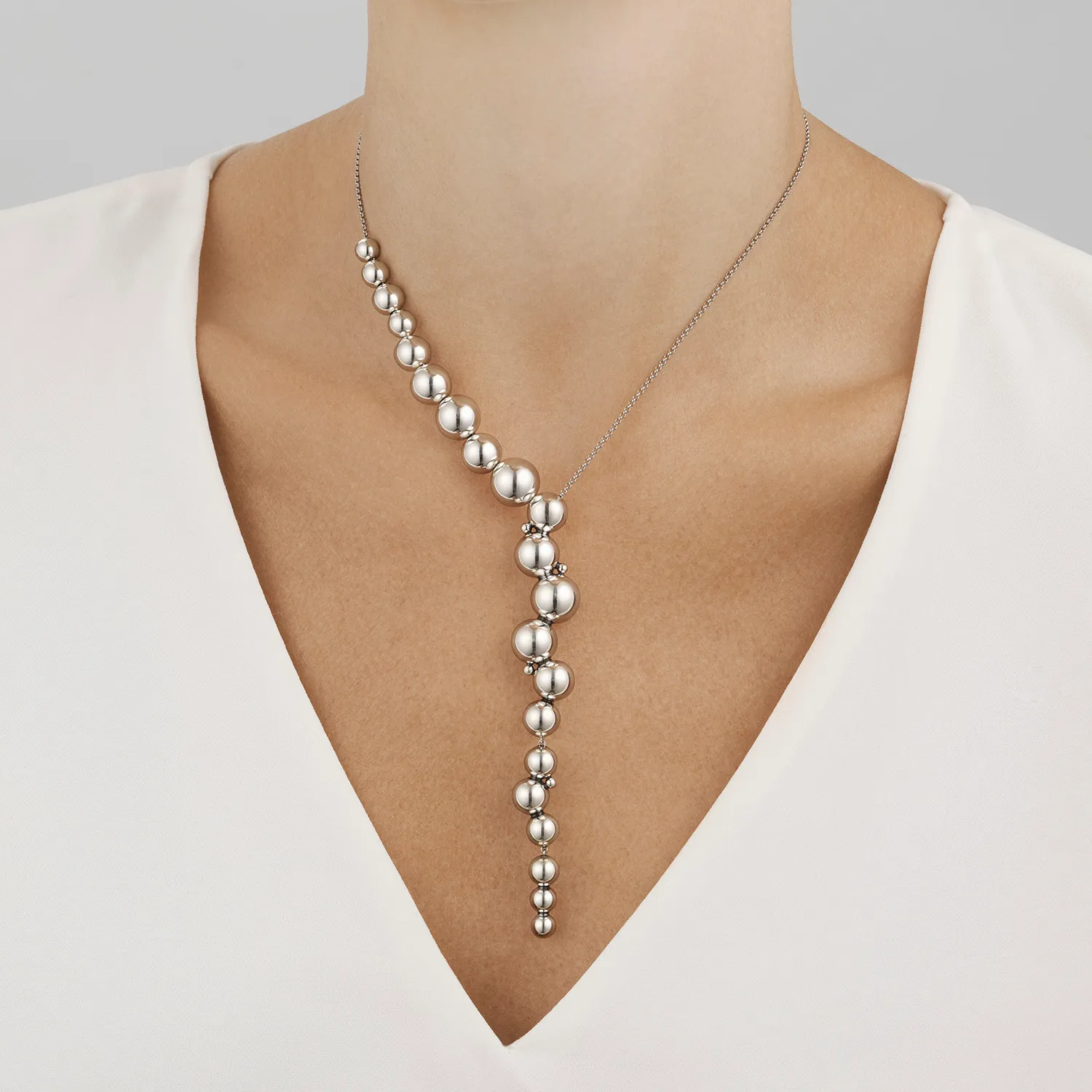 Georg Jensen Moonlight Grapes halskæde 10019041