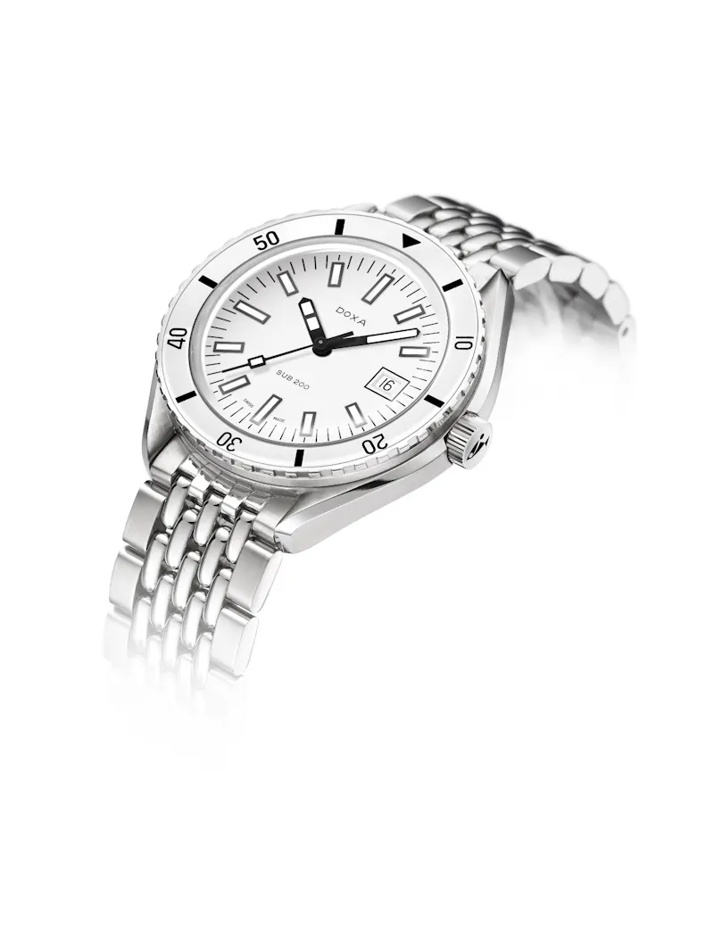 DOXA Sub 200 Whitepearl 799.10.011.10