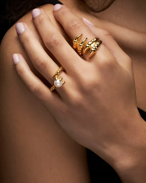 Maria Nilsdotter Claw Double Ring DC-03-RIC-00