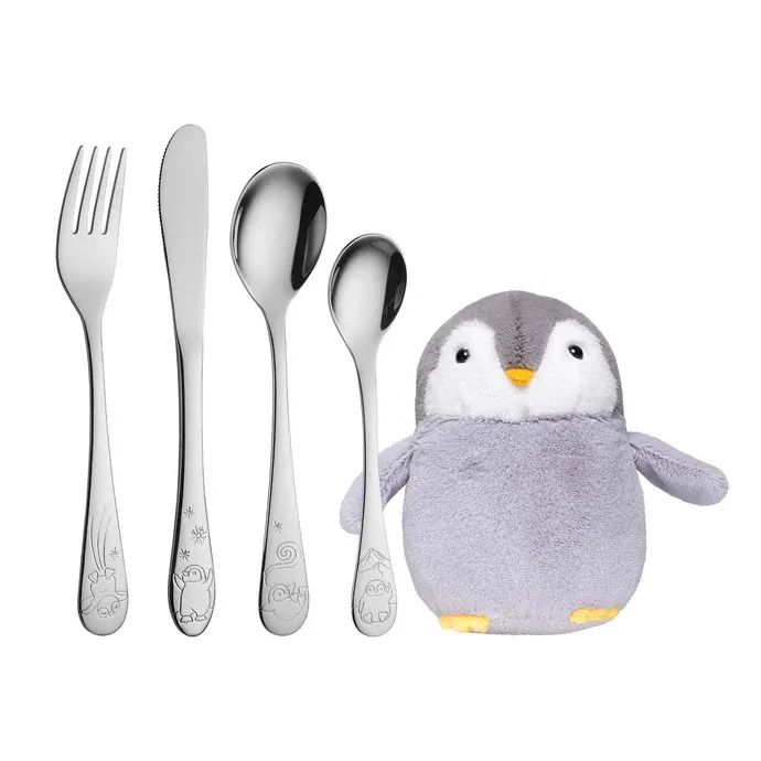 Nordahl Andersen Rustfrit Bestik m. Pingvin Inkl. Bamse 93002527014
