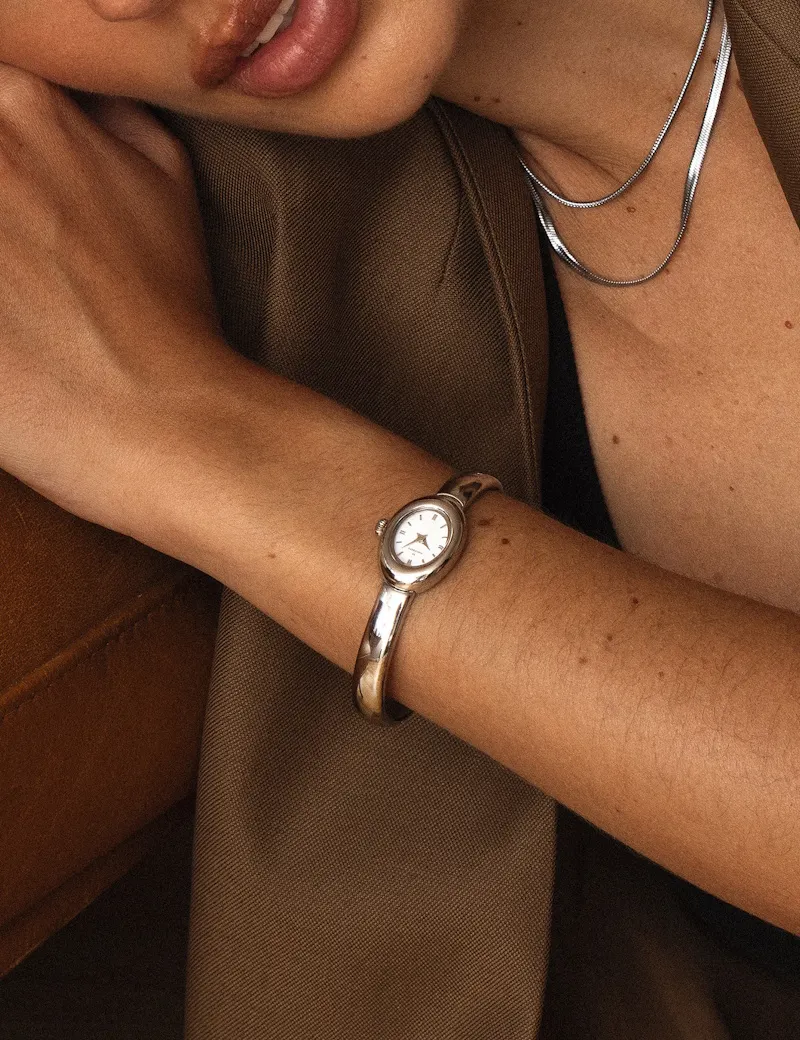 Mockberg Belle Oval Petite Large Bangle MB1770