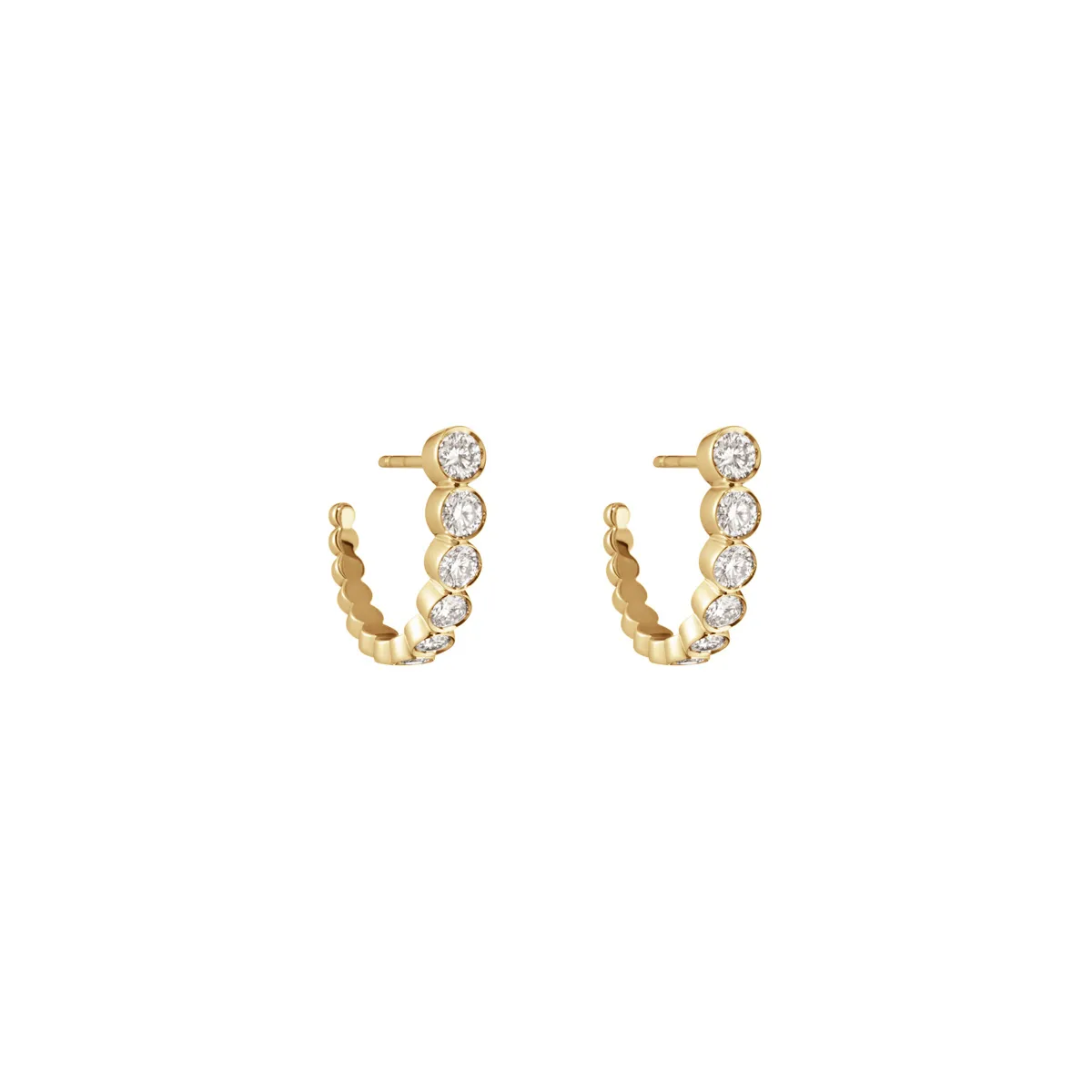 Sophie Bille Brahe Boucle Ensemble Øreringe EA04_BEN_WH