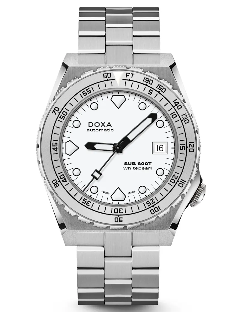 DOXA Sub 600T Whitepearl 862.10.011.10