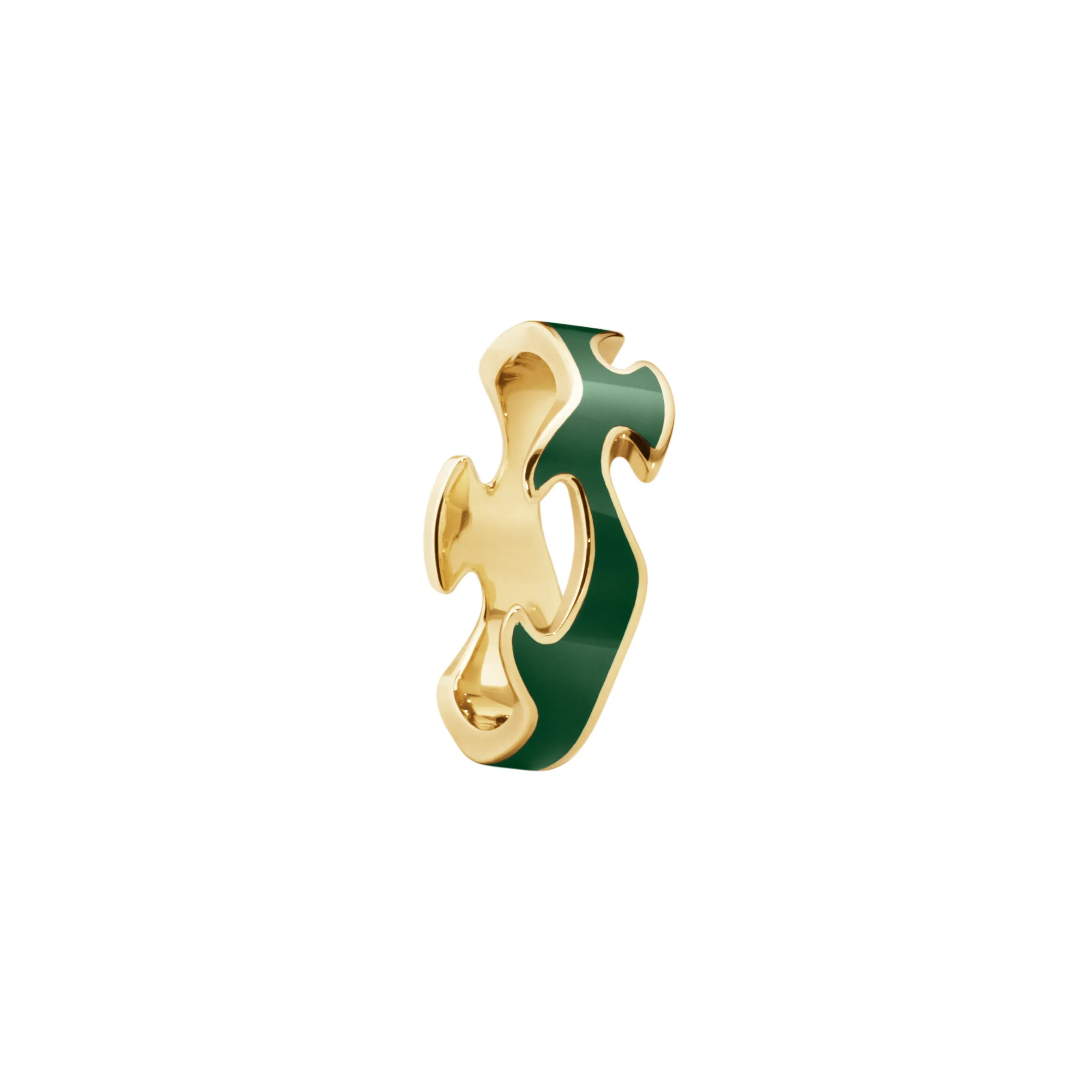 Georg Jensen Fusion Centerring Grøn 20001561