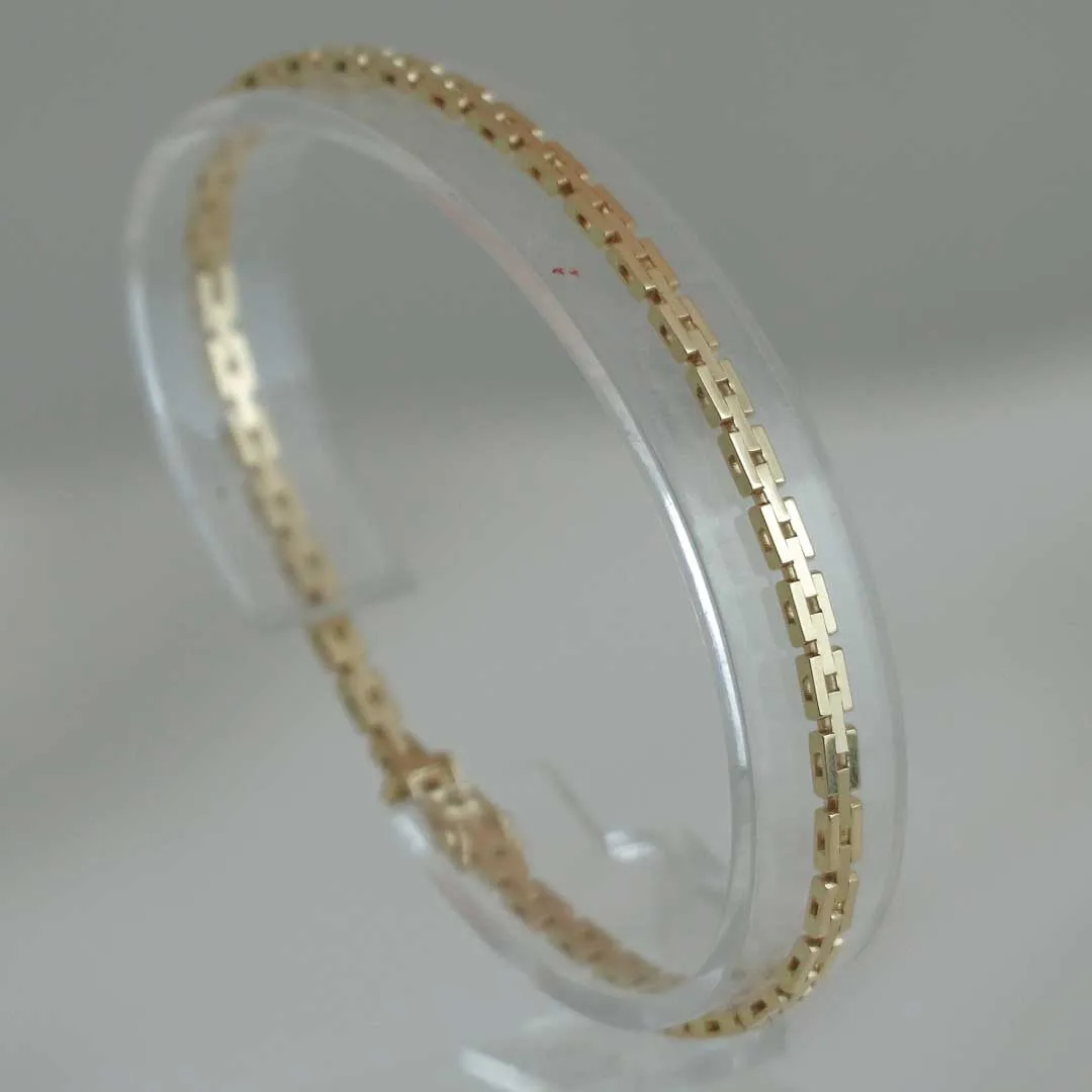 BNH Mursten Armbånd i 14 kt 3,0 mm  