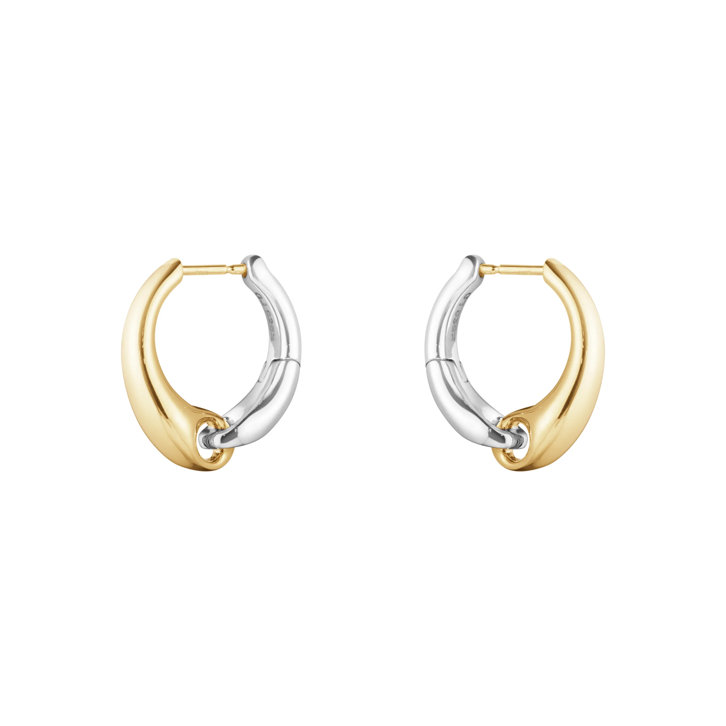 Georg Jensen Reflect Øreringe Guld/Sølv 20001180